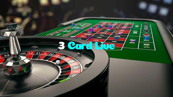 available types of 3 Card Live bet including pre-match live express and system bets