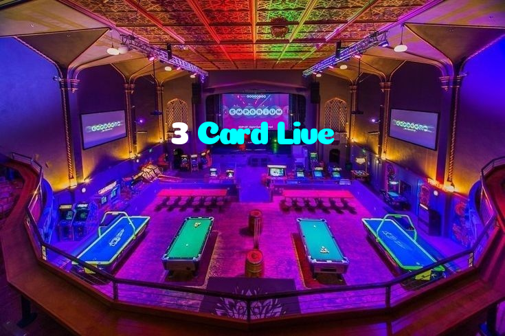 available types of 3 Card Live bet including pre-match live express and system bets